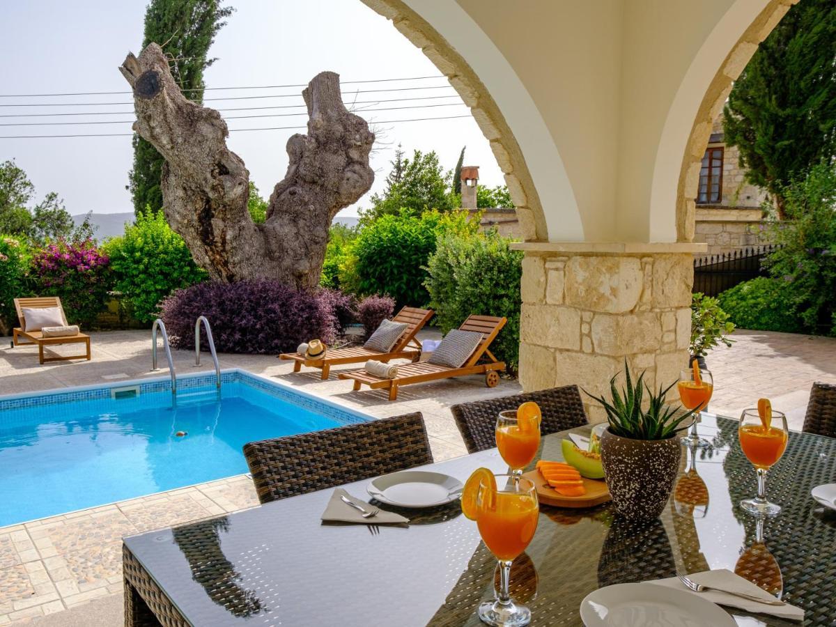 Almond Grove Luxury Villa Wprivate Pool Simou Екстериор снимка