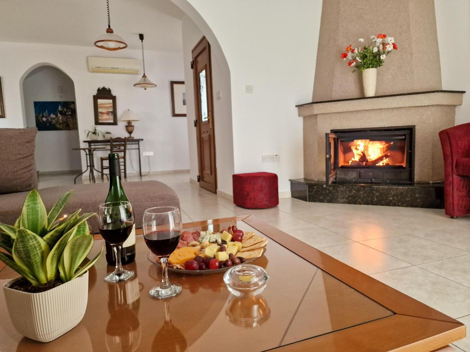 Almond Grove Luxury Villa Wprivate Pool Simou Екстериор снимка